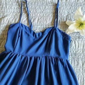Blue pretty dress